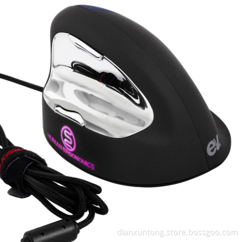 Human Ergonomic Wireless Mouse for Computers